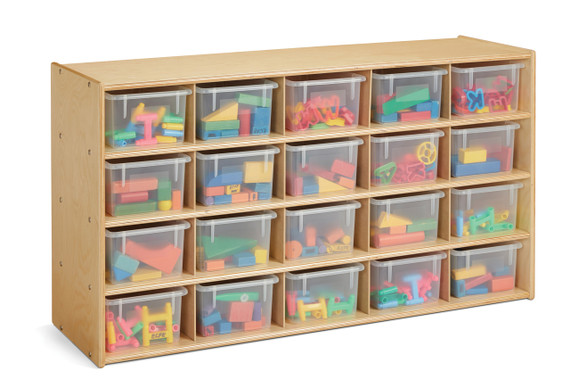 Young Time 20 Cubbie-Tray Storage