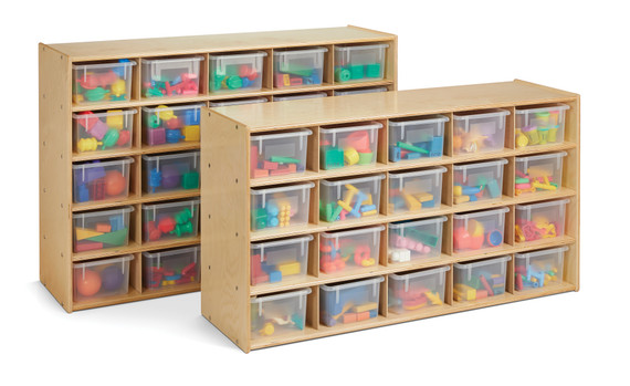 Young Time 20 Cubbie-Tray Storage