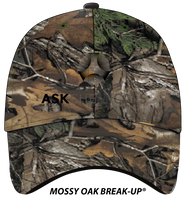 6 Panel Med Profile Camouflage Cap