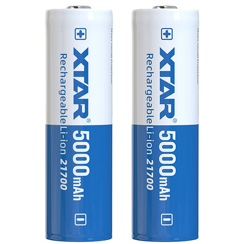 XTAR 21700 batteries