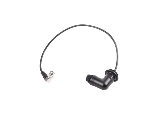 M28 Angled SDI bulkhead with BNC plug in 0.4m length (for connection from SDI bulkhead to monitor)