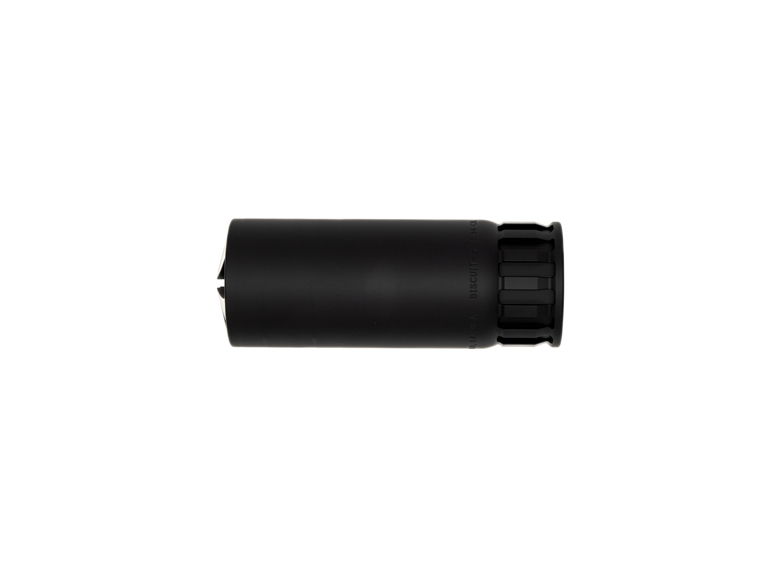 suppressor on white background