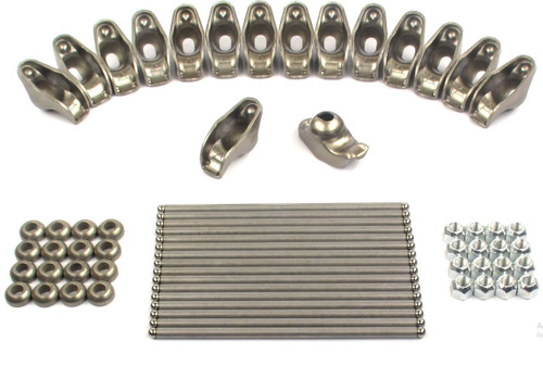 TOP END KIT SBC W/SELF ALIGNING ROCKER ARMS & PUSH RODS