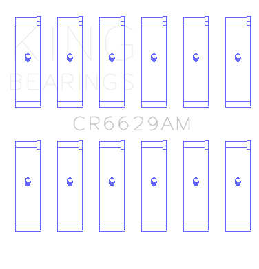 KNGCR6629AM Engine Bearing