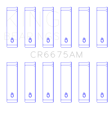 KNGCR6675AM Engine Bearing