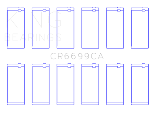 KNGCR6699CA0.25 Engine Bearing