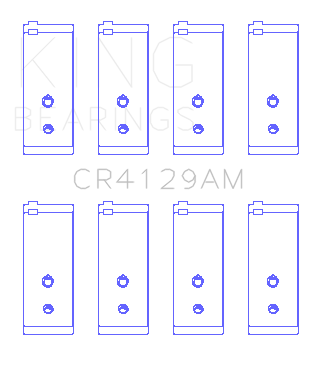KNGCR4129AM0.75 Engine Bearing