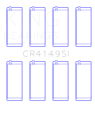 KNGCR4149SI0.25 Engine Bearing