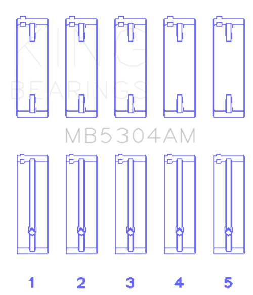 KNGMB5304AM0.25 Engine Bearing