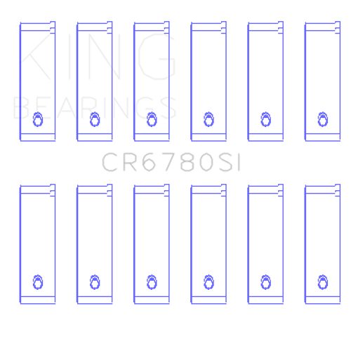 KNGCR6780SI0.75 Engine Bearing