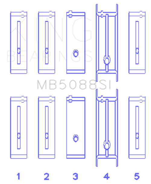 KNGMB5088SI0.5 Engine Bearing