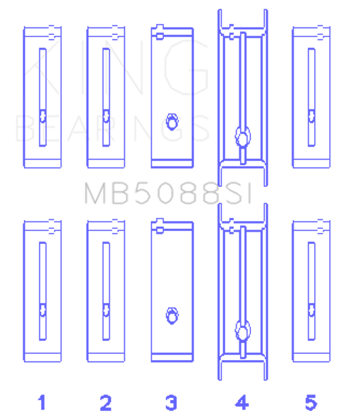 KNGMB5088SI0.5 Engine Bearing