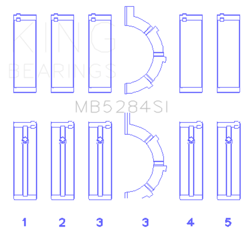KNGMB5284SI0.5 Engine Bearing