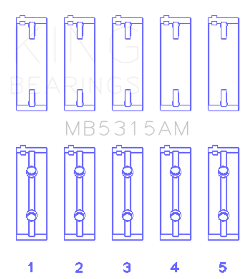 KNGMB5315AM Engine Bearing
