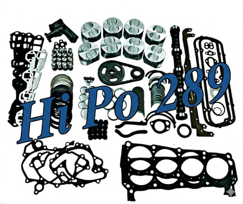 Ford 289 Hi Po Performance Master Kit w/ Solid Cam