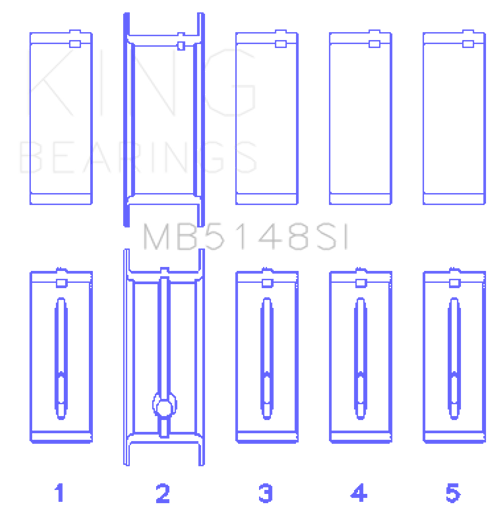 KNGMB5148SI020 Engine Bearing