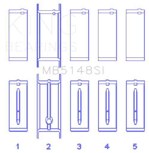 KNGMB5148SI020 Engine Bearing