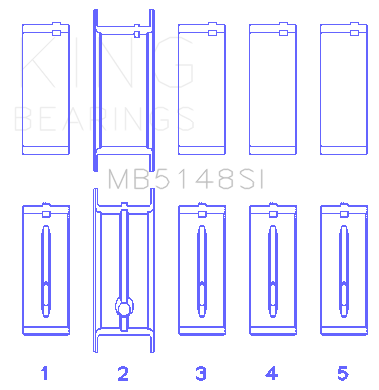 KNGMB5148SI020 Engine Bearing