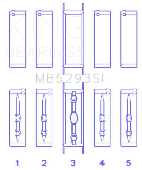 KNGMB5293SI010 Engine Bearing KNGMB5293SI010 Engine Bearing