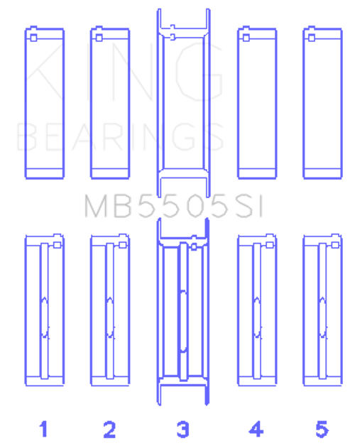 KNGMB5505SI020 Engine Bearing
