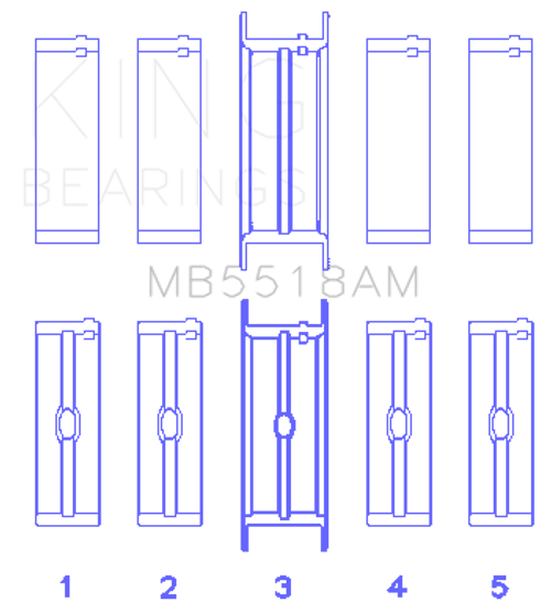 KNGMB5518AM010 Engine Bearing