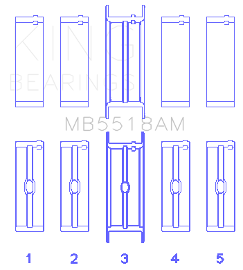 KNGMB5518AM020 Engine Bearing