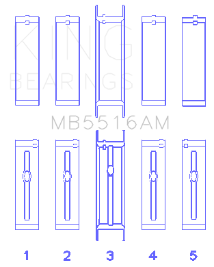 KNGMB5516AM020 Engine Bearing
