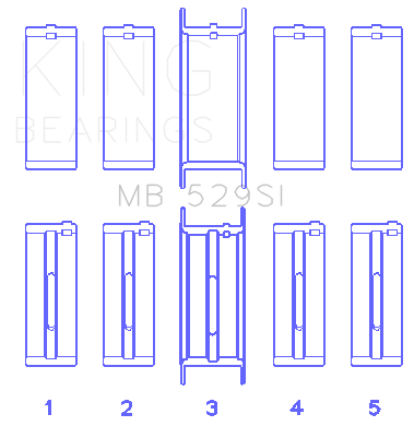 KNGMB529SI010 Engine Bearing