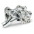PFM67264 SBC Aluminum Polished Tall Hi Flow Mech. Water Pump