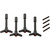 PFM141-756 Wing Nuts - Black