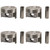 FEDH865CP Cast Piston Set