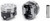 SLV1144HC.040 Silvolite Piston Set