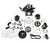 HLY20-290BK Black Mid-Mount
