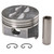 FEDH273CP40 Cast Piston Set