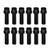 PFM66751 Header Bolts-Black