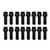 PFM66752 Header Bolts-Black