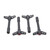 PFM141-886 Wing Nuts - S. Gray