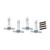 PFM440-902 Wing Nuts - Chrome