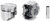 SLV1445H.STD Silvolite Piston Set