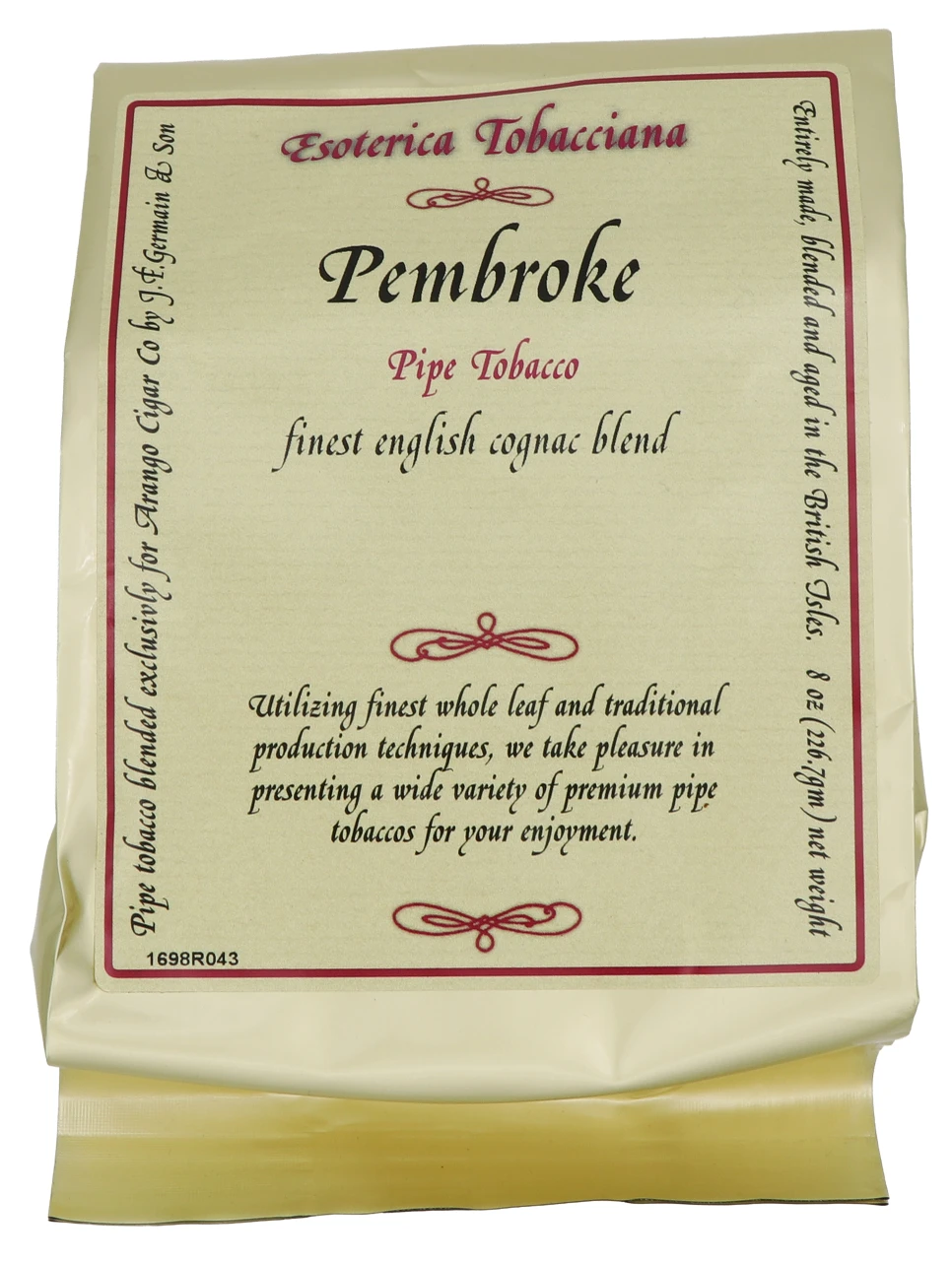 aged pipe tobacco for sale Pembroke 8oz