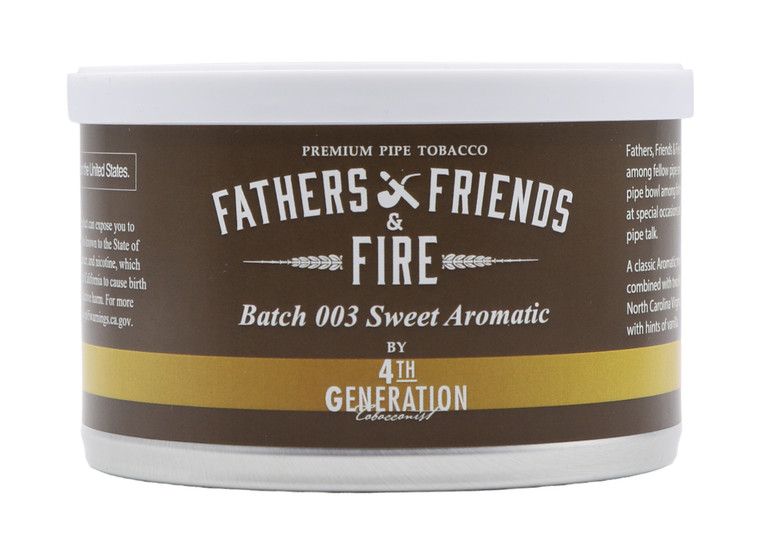 Fathers, Friends & Fire Batch 003 Sweet Aromatic