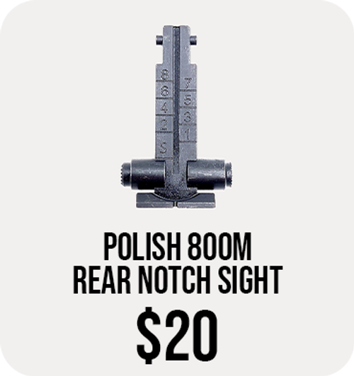 AKM 5.56 800 METER REAR LEAF