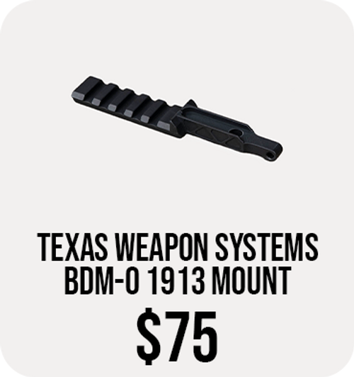 TEXAS WEAPON SYSTEMS BDM-0 1913 RAIL