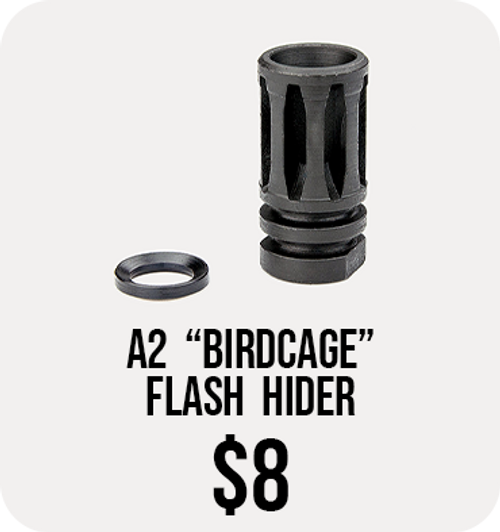 A2 "BIRDCAGE" FLASH HIDER A2 "BIRDCAGE" FLASH HIDER