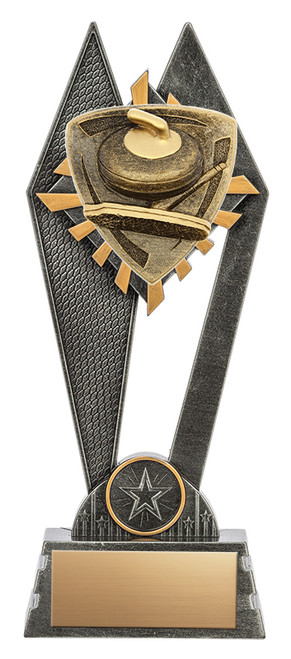 Pinnacle Series Curling Trophy — 7 inches