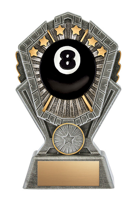 Cosmos Series Billiards Award - XRCS36 — 6 inches