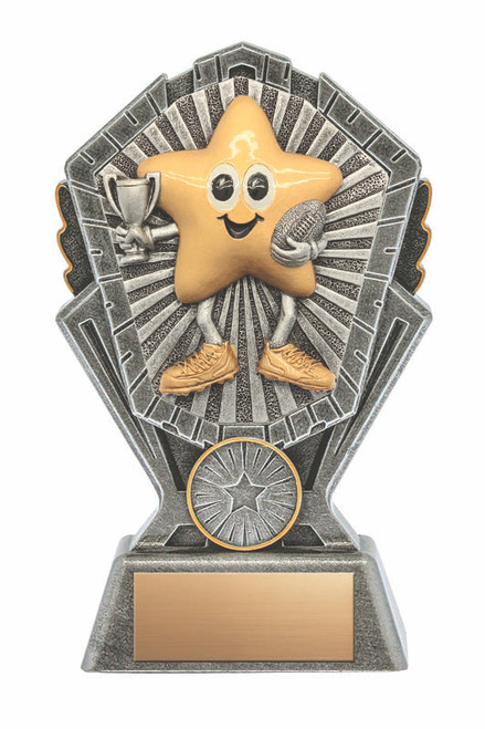 Little Stars Football Award - XRLS06 — 6 inches