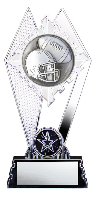 Citadel Series Silver Football Trophy - XGPA8806 — 7 in
