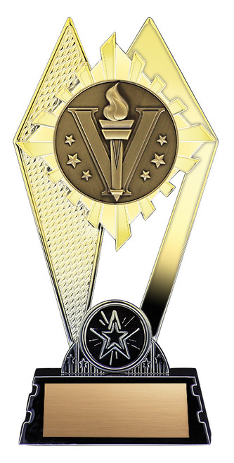 Citadel Series Gold Victory / Achievement Trophy - XGPA9201 — 7 inches