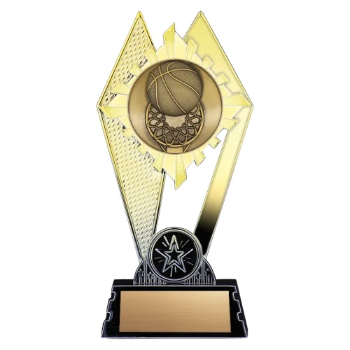 Citadel Series Gold Basketball Trophy - XGPA9203 — 7 inches